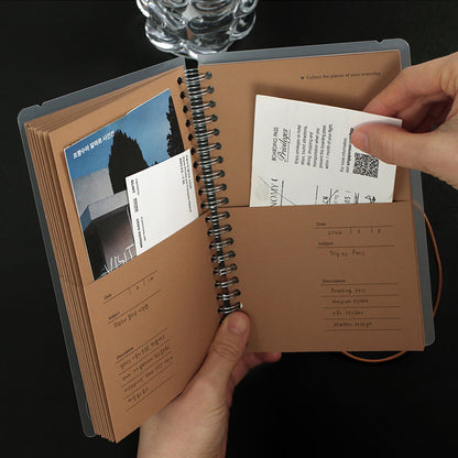 Archive Paper Pocket_Milk Caramel