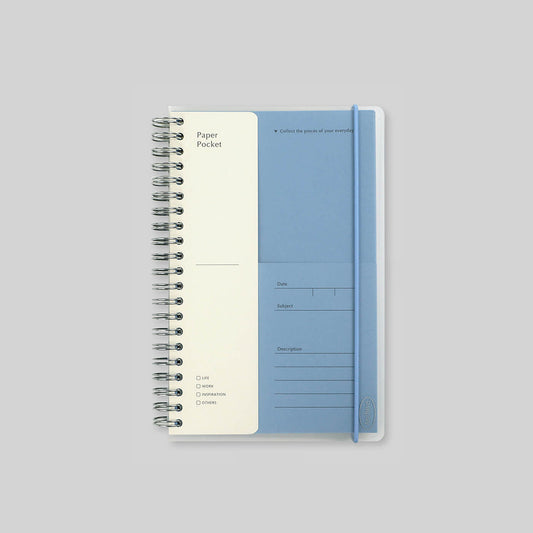 Archive Paper Pocket_Sky Blue