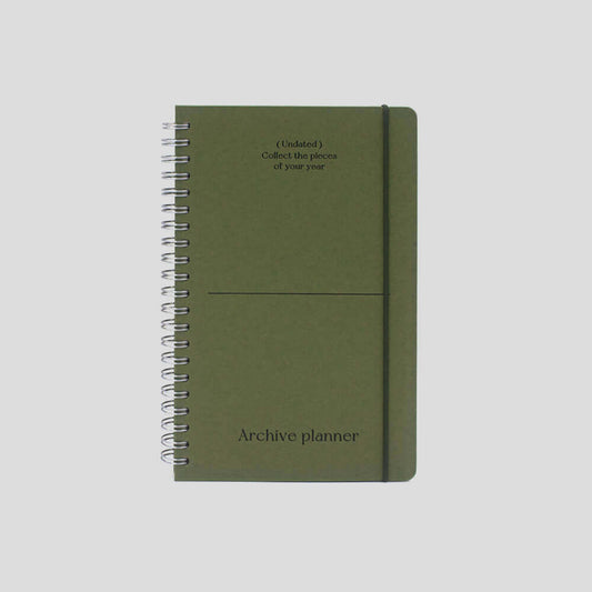 Archive Planner_Olive Green