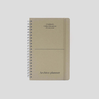 Archive Planner_Sand Beige