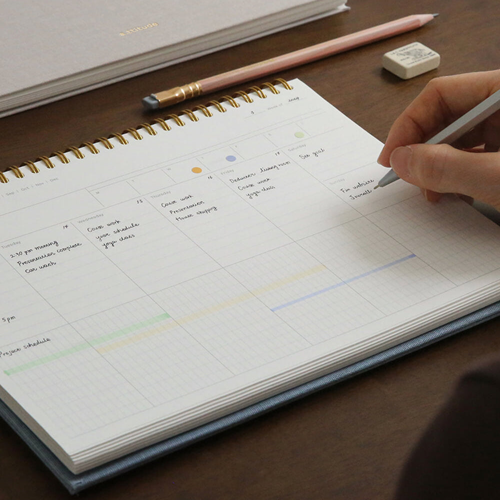 Attitude Weekly Planner B5