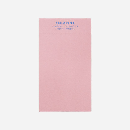 Caprice Memo Pad_Azalea