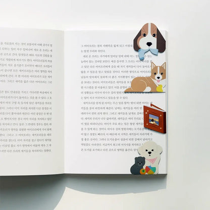 Dog Edition Magnetic Bookmarks