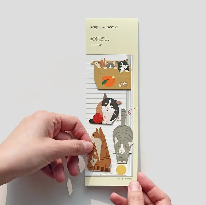 Cat Edition Magnetic Bookmarks