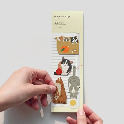 Cat Edition Magnetic Bookmarks