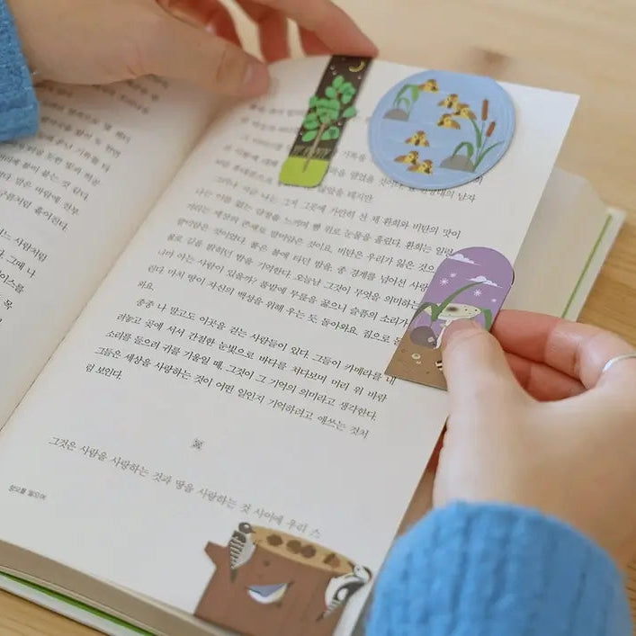 Forest Edition Magnetic Bookmarks