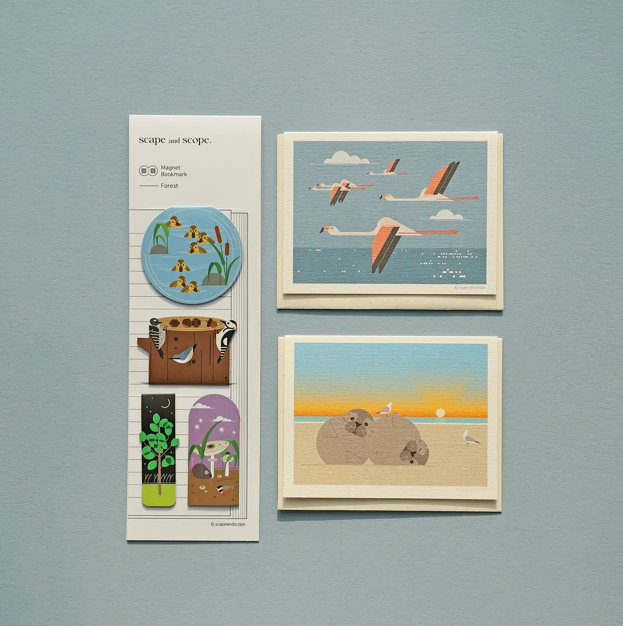 Forest Edition Magnetic Bookmarks