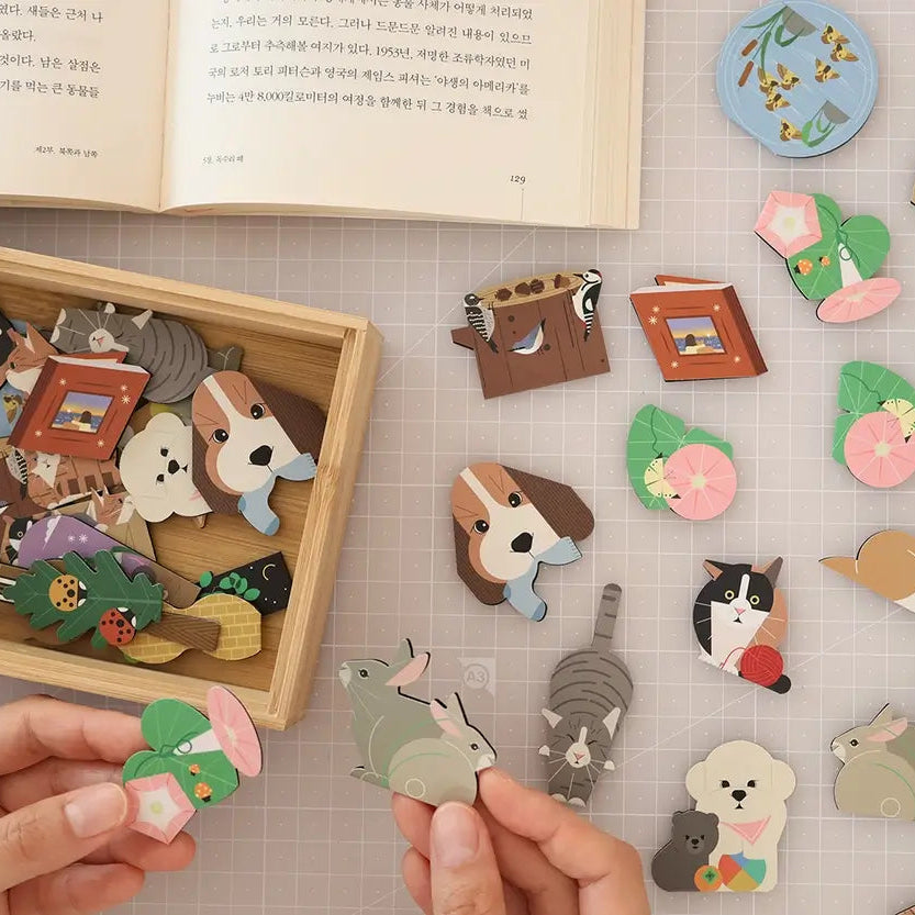 Forest Edition Magnetic Bookmarks