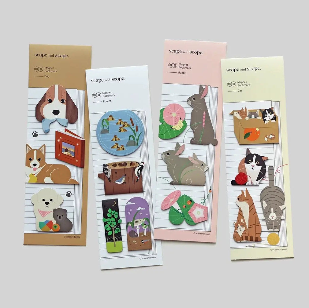 Forest Edition Magnetic Bookmarks