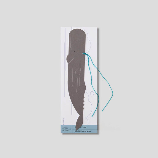 Bookmark Card_Sperm Whale