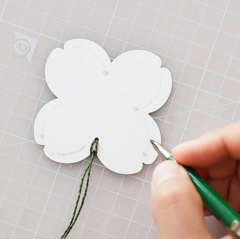 Bookmark Card_Clover