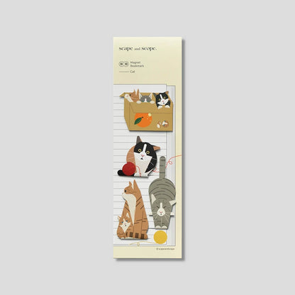 Cat Edition Magnetic Bookmarks