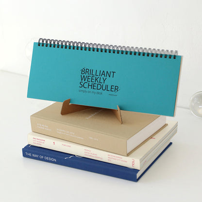 Brilliant Weekly Scheduler_Vintage Red