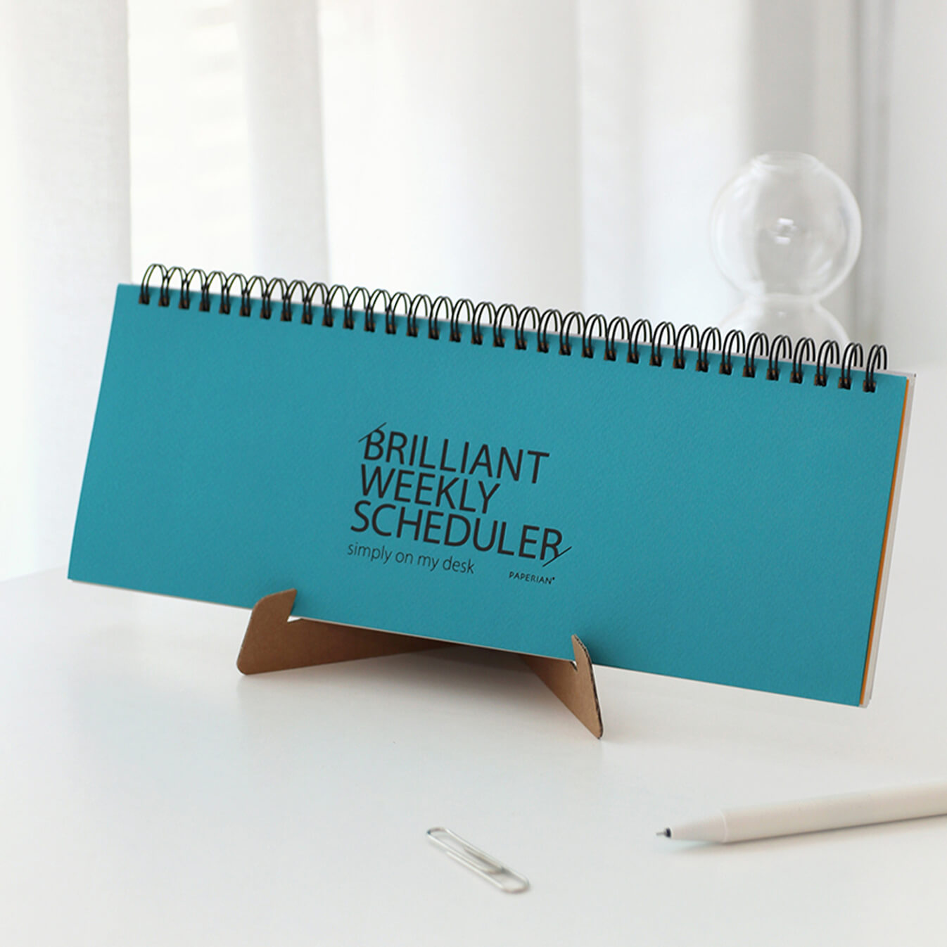 Brilliant Weekly Scheduler_Vintage Red
