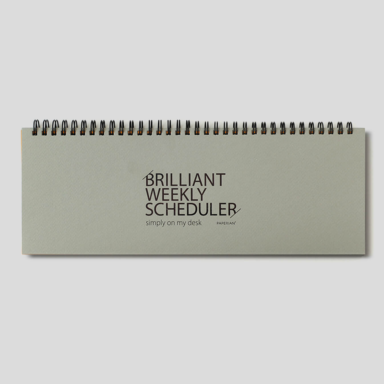 Brilliant Weekly Scheduler_Stone Gray