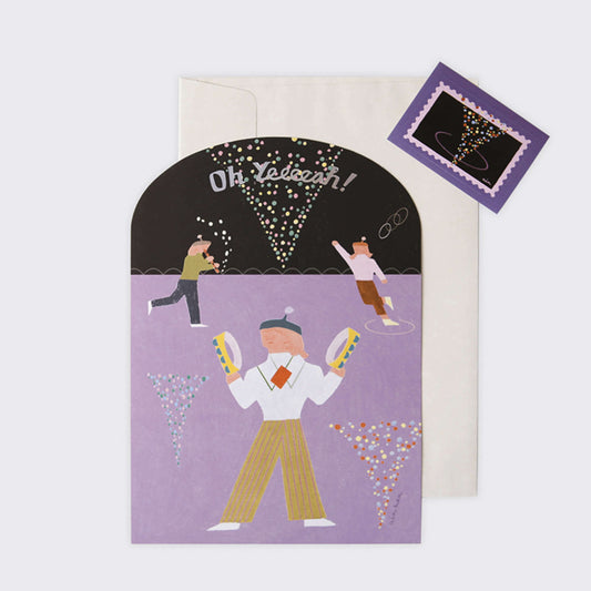 Jumbo Greeting Card Sojak_Oh Yeeeah