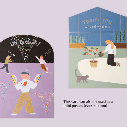 Jumbo Greeting Card Sojak_Oh Yeeeah