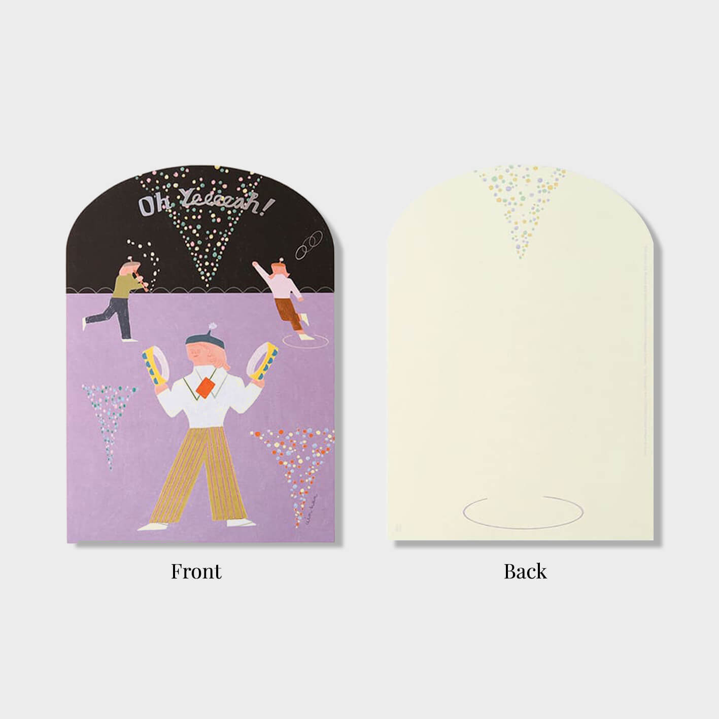 Jumbo Greeting Card Sojak_Oh Yeeeah