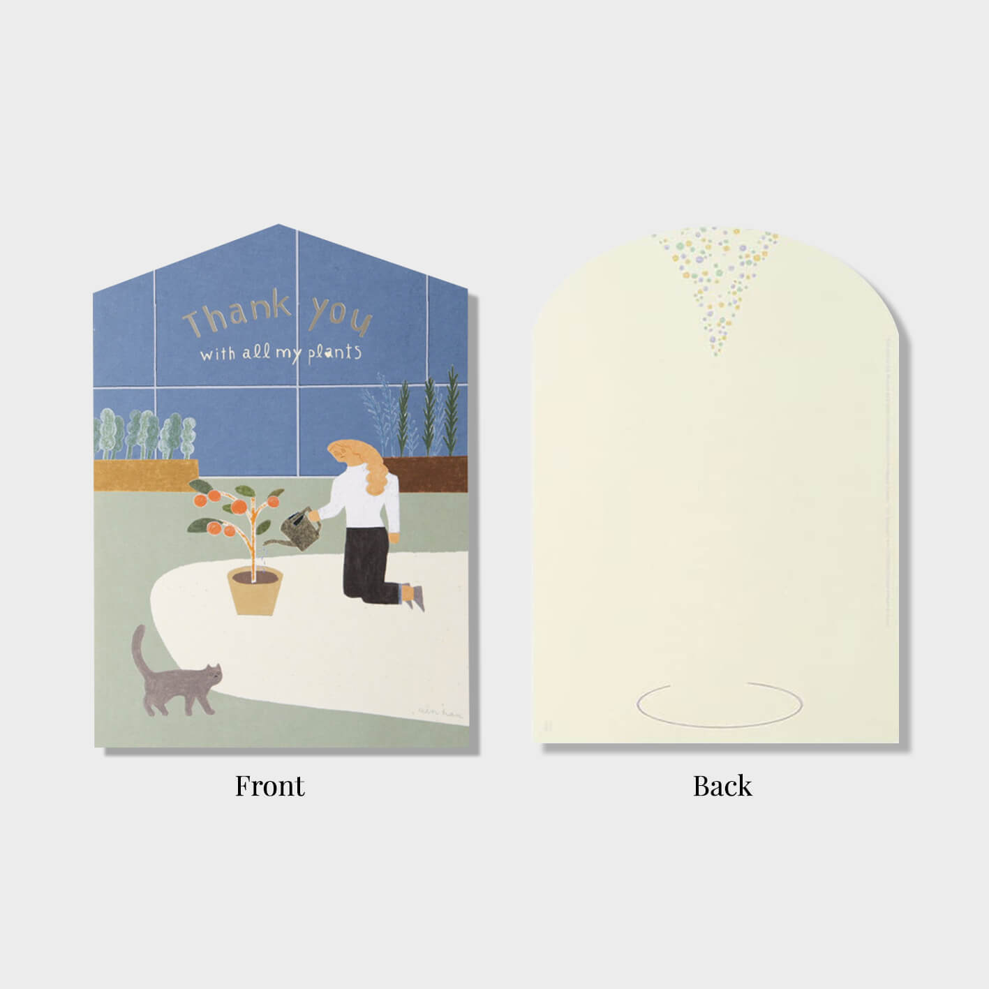 Jumbo Greeting Card Sojak_With All My Plants