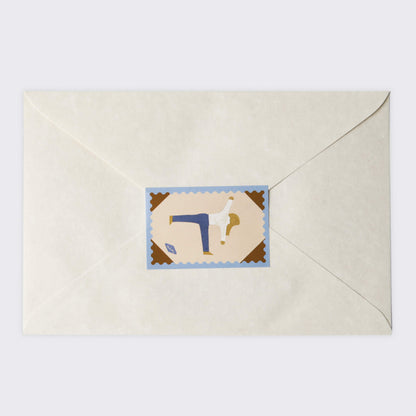 Sojak Greeting Card_Stay Balanced