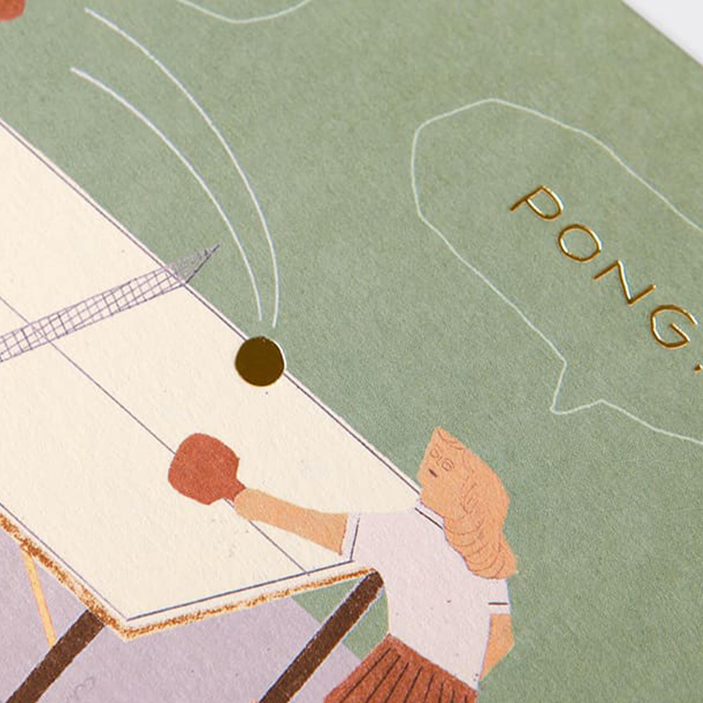 Sojak Greeting Card_Ping Pong