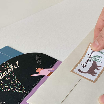 Sojak Greeting Card_Stay Balanced