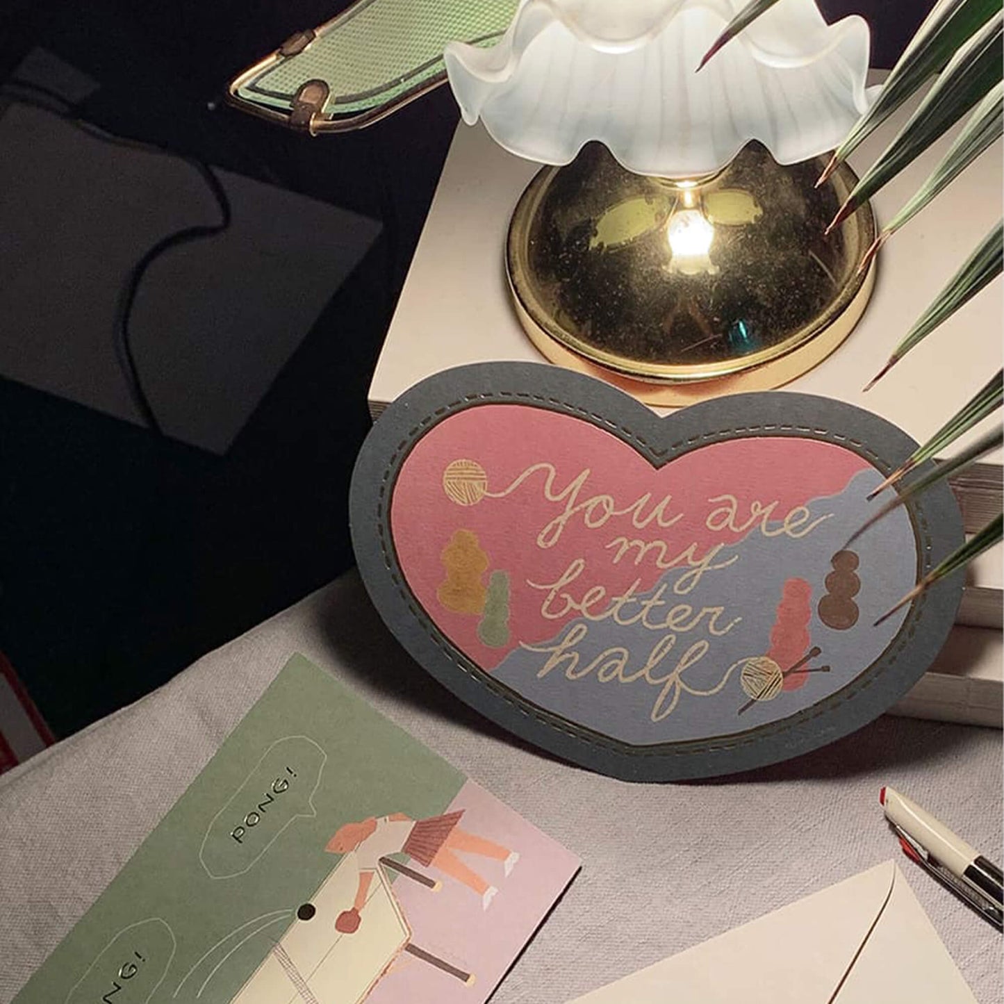 Sojak Greeting Card_Stay Balanced