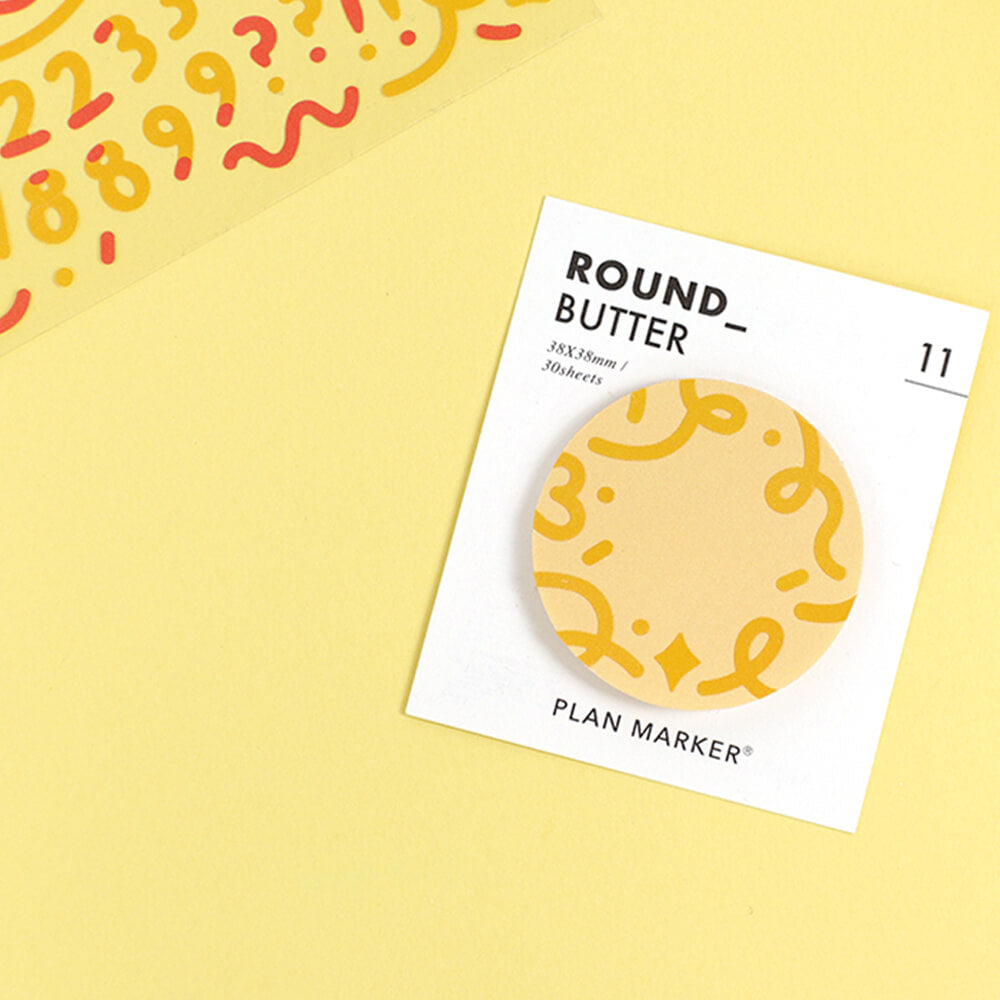 Color Combo Alphabets & Numbers Sticker