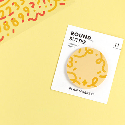 Color Combo Alphabets & Numbers Sticker