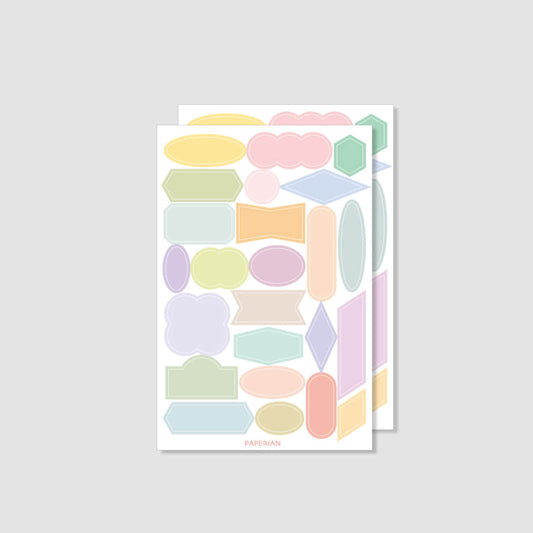 Color Palette Sticker_Shapes
