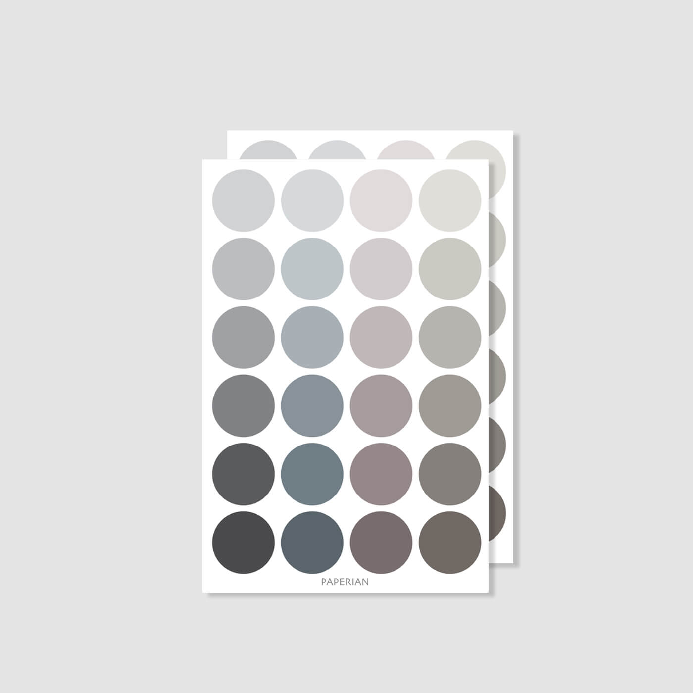 Color Palette Sticker_Round