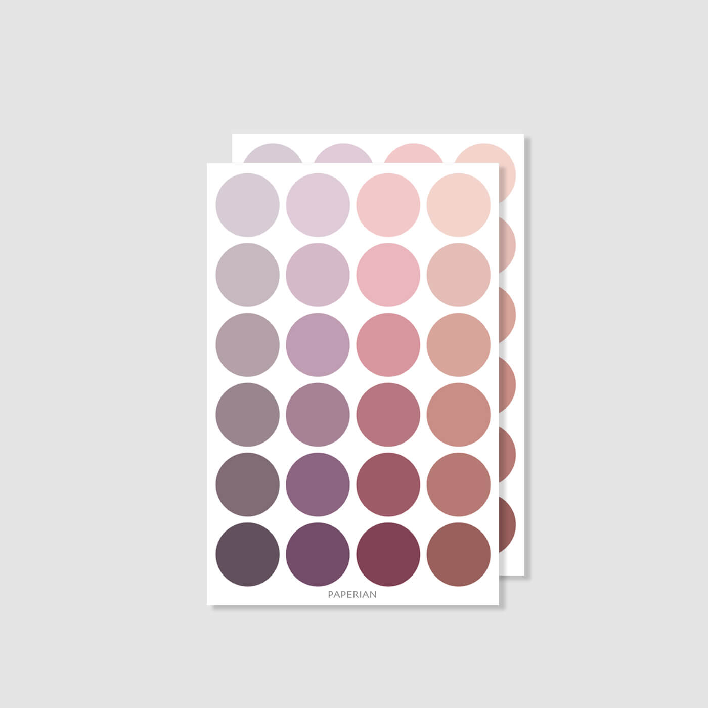 Color Palette Sticker_Round