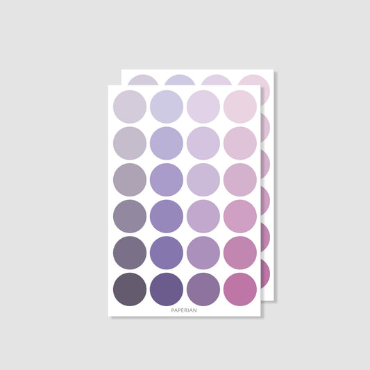 Color Palette Sticker_Round