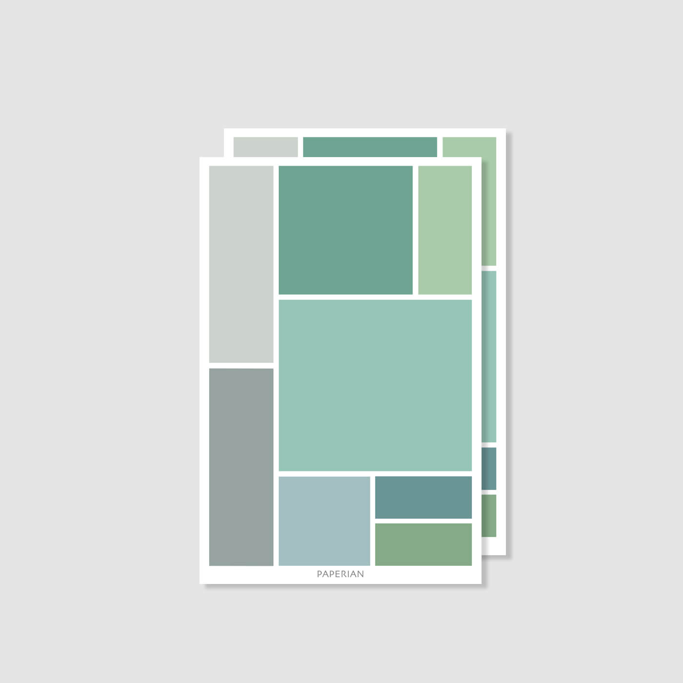 Color Palette Sticker_Square
