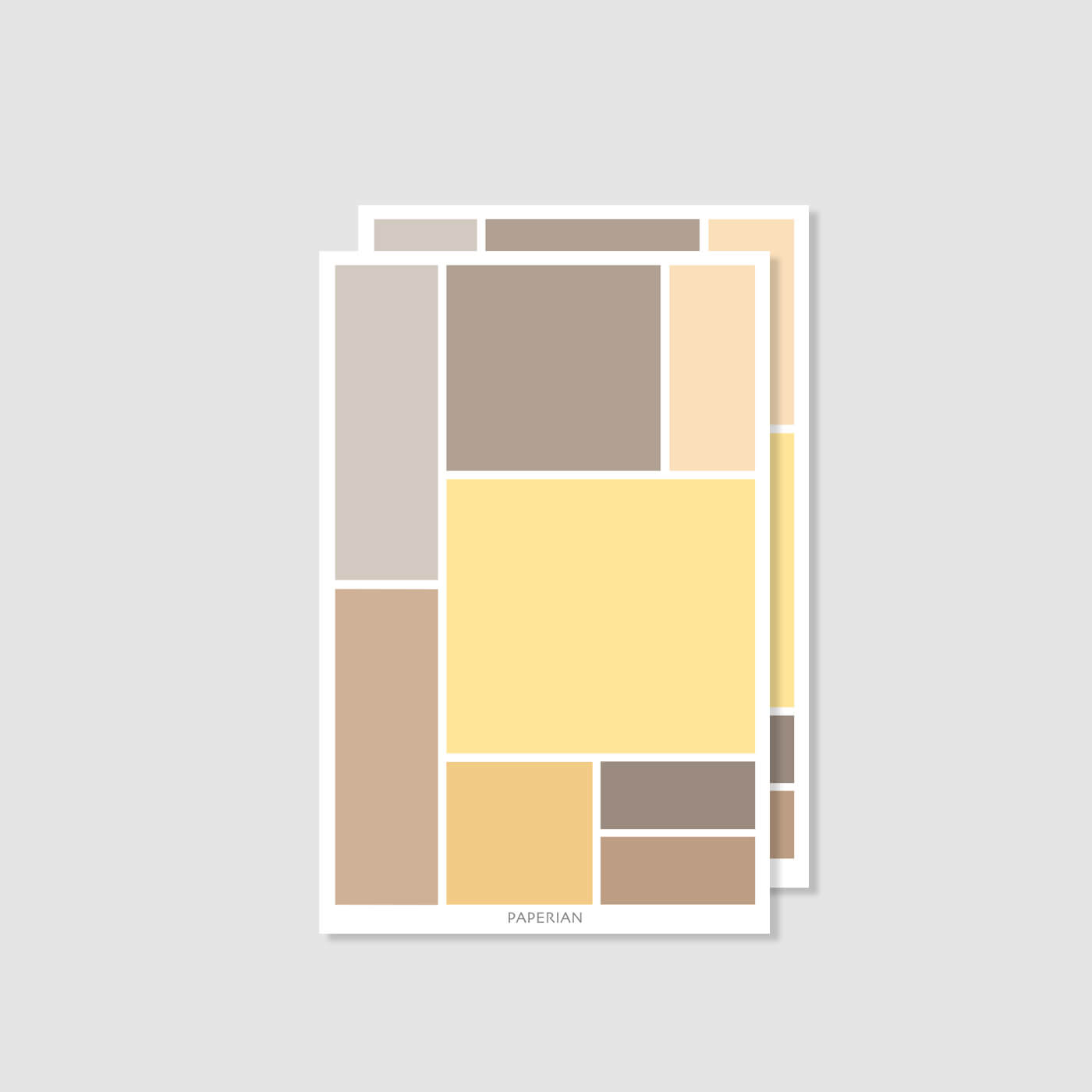 Color Palette Sticker_Square