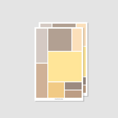 Color Palette Sticker_Square