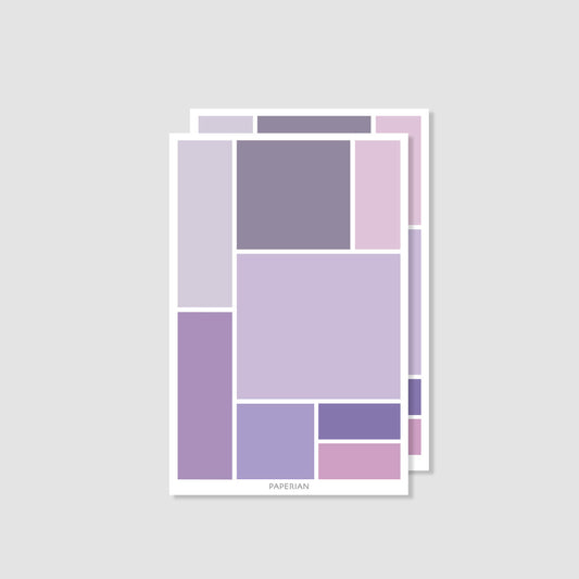 Color Palette Sticker_Square