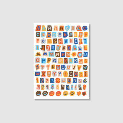 Color Sticker_Alphabet