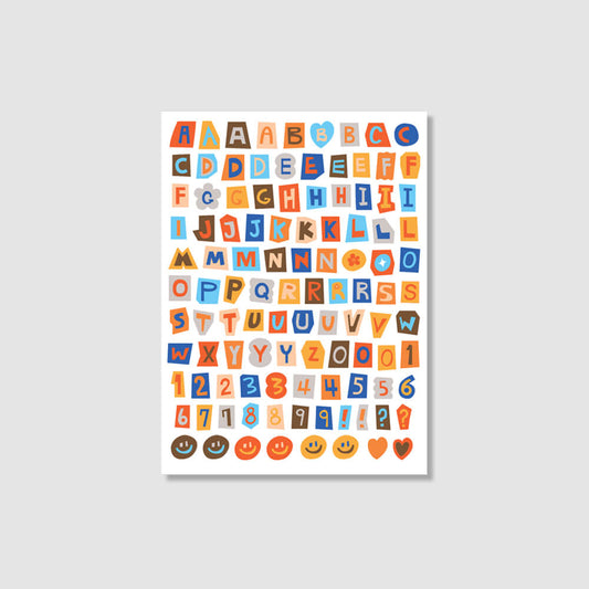 Color Sticker_Alphabet