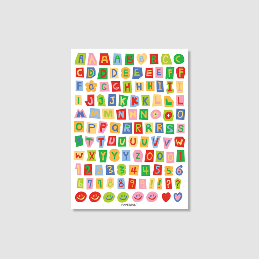 Color Sticker_Alphabet