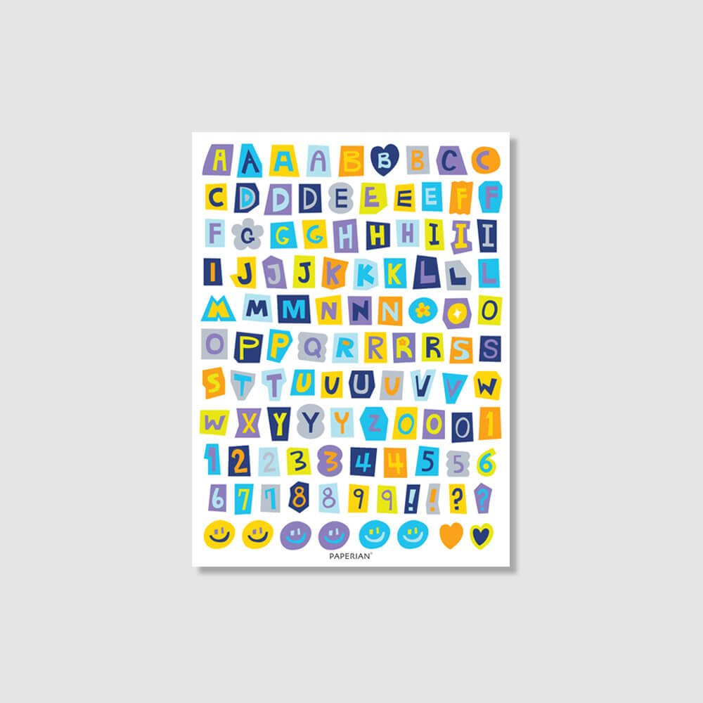 Color Sticker_Alphabet