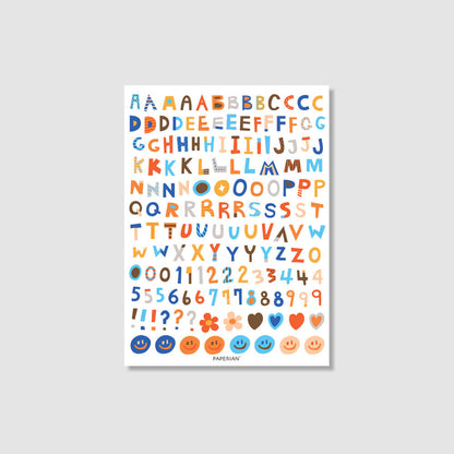Color Sticker_Alphabet