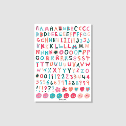 Color Sticker_Alphabet