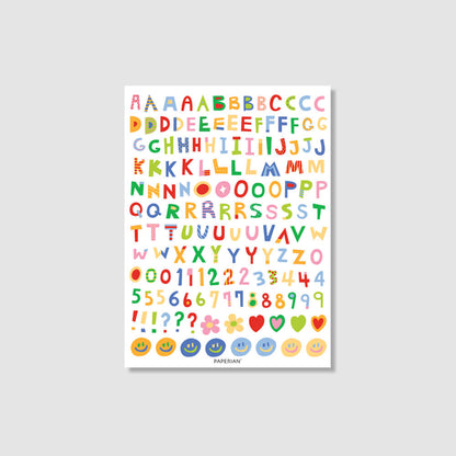 Color Sticker_Alphabet