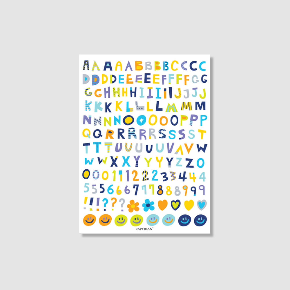 Color Sticker_Alphabet