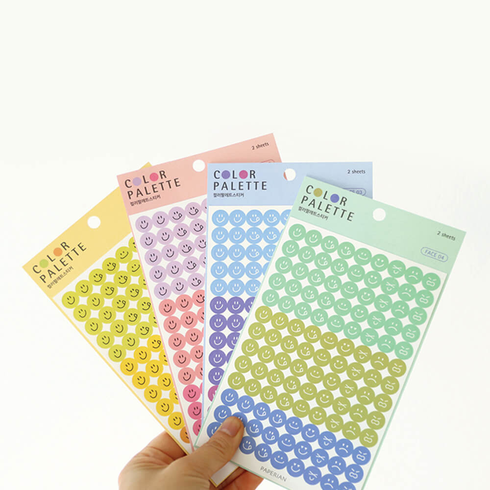 Color Palette Sticker_Face