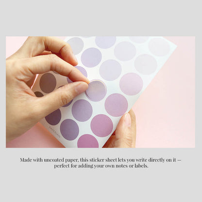 Color Palette Sticker_Round