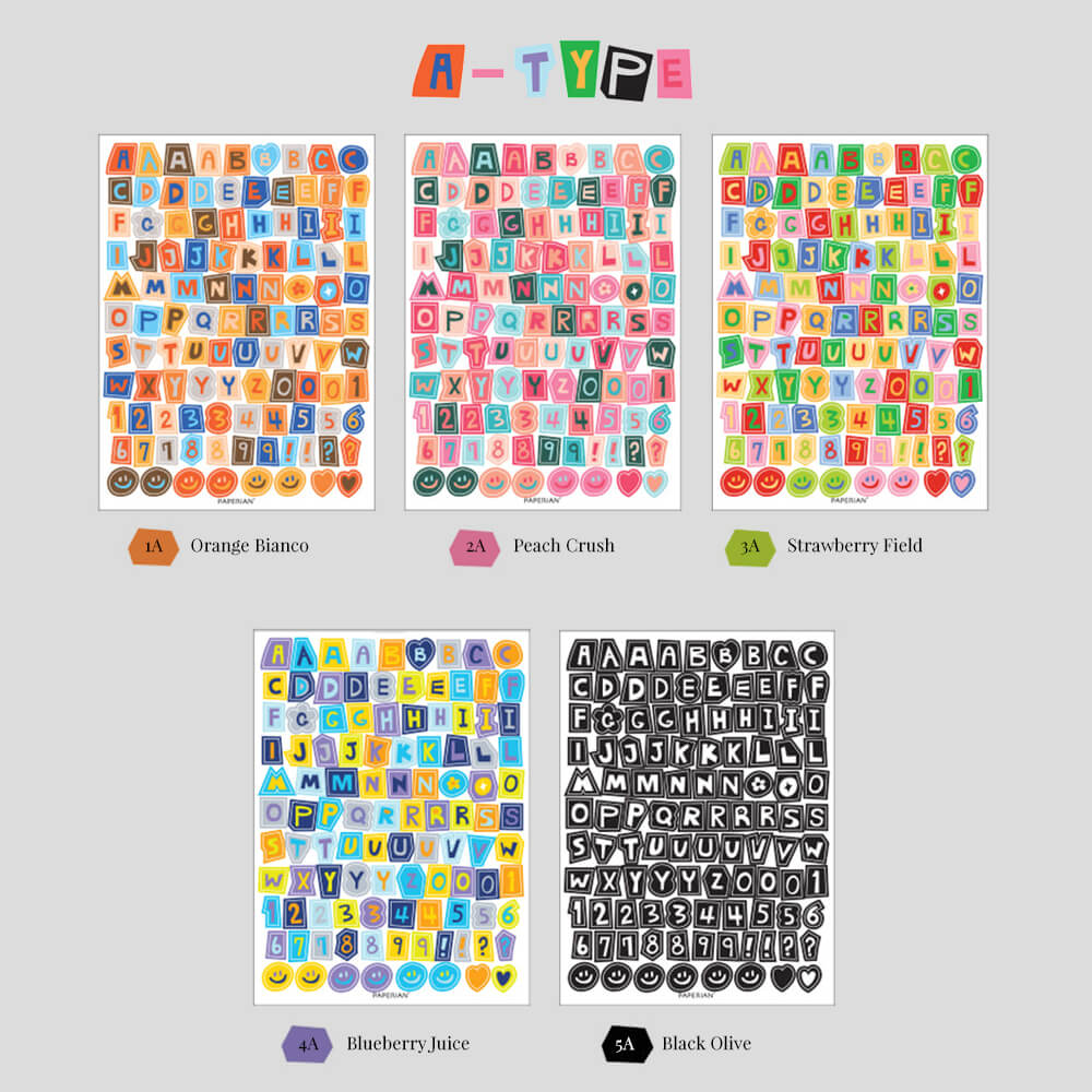 Color Sticker_Alphabet