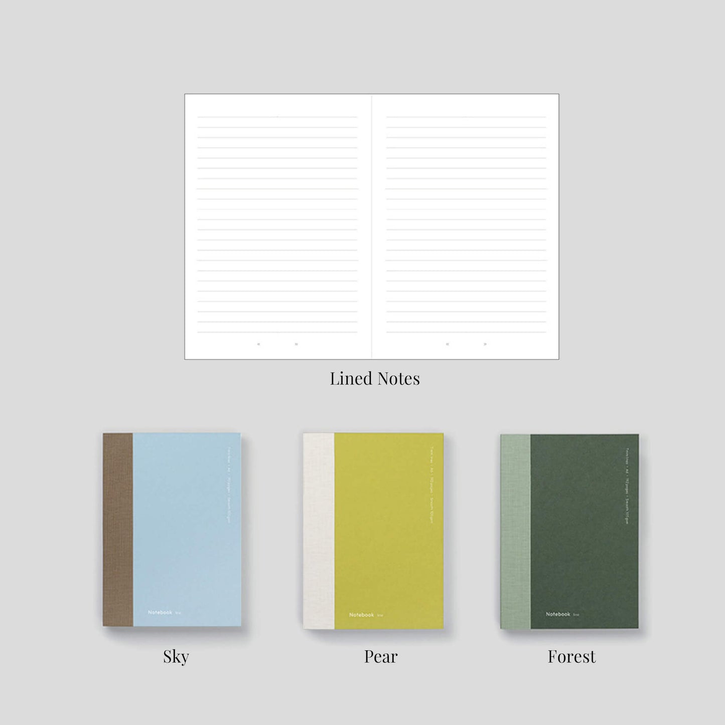Episode Notebook Lined B6_Pear