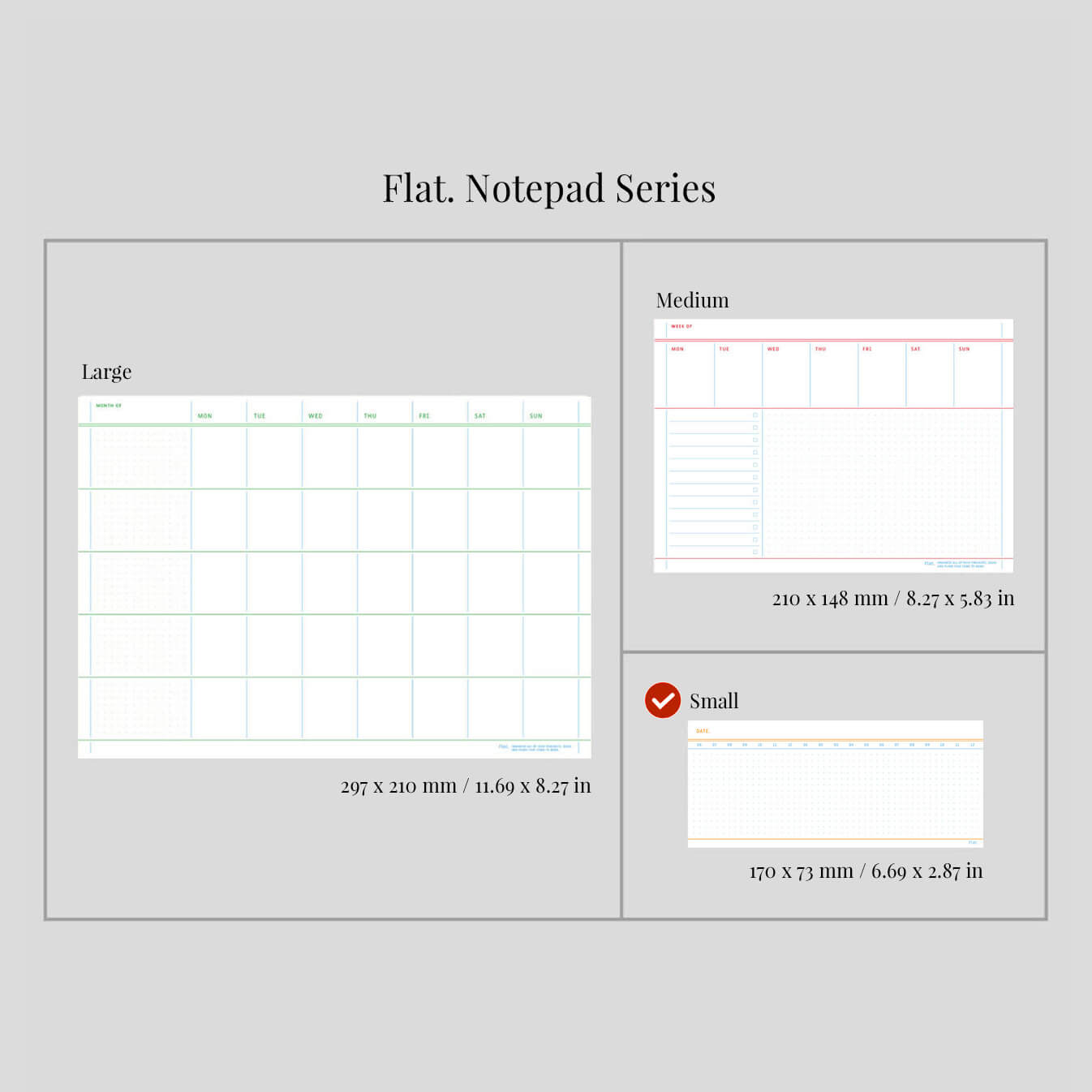 Flat Notepad [S]